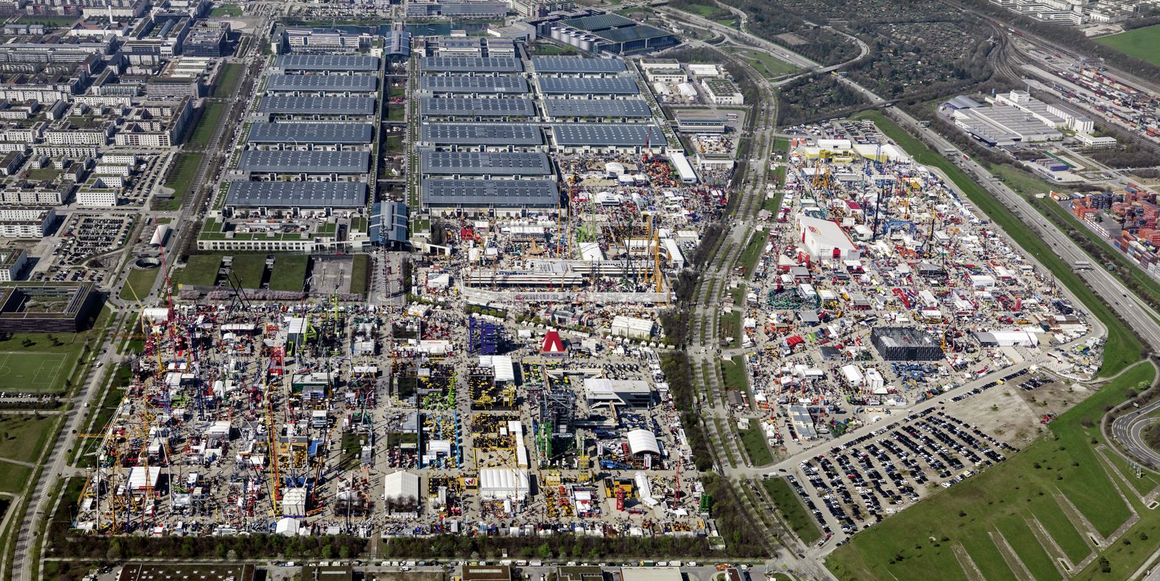bauma16 areál výstavitì