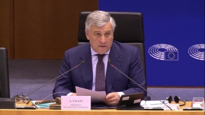 Predseda EP Antonio Tajani