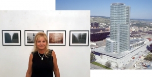 Danica Pauličková vystavuje v Národnej banke Slovenska; témou diel je Paríž