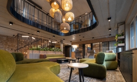 Interiér H2O Cowork v Bratislave