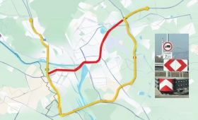 Kamióny začali obchádzať Bratislavu po južnom obchvate. Vylúčenie tranzitu odľahčí Prístavný most