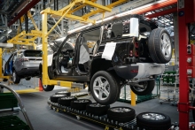 Výroba v závode Jaguar Land Rover v Nitre – ilustračné foto