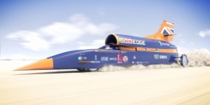 Bloodhound SSC (Super Sonic Car) má dosahovať nadzvukovú rýchlosť.